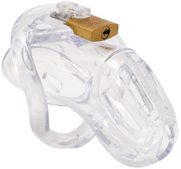 Cage de Chasteté Résine <br /> La tigresse Transparente – Image 4