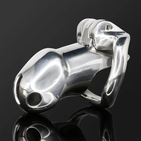 Cage de Chasteté Métal <br> V4 (Anneau jusqu'à 60mm) – Image 11