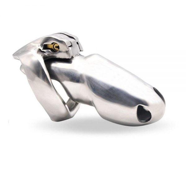 Cage de Chasteté Métal <br> V4 (Anneau jusqu'à 60mm) – Image 8