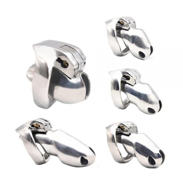 Cage de Chasteté Métal <br> V4 (Anneau jusqu'à 60mm) – Image 9