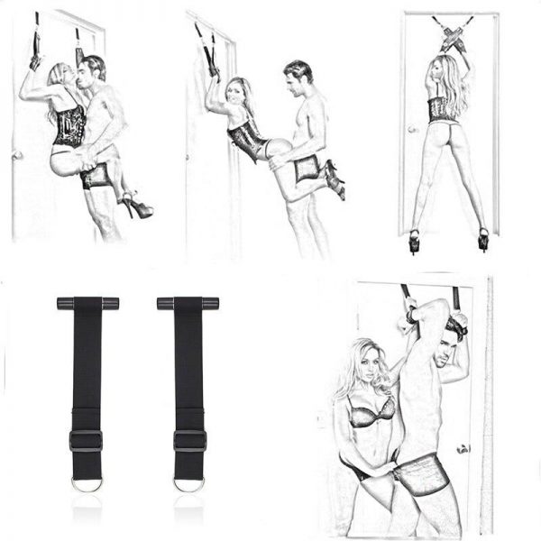 Balançoire sexuelle menottes de porte – Image 3