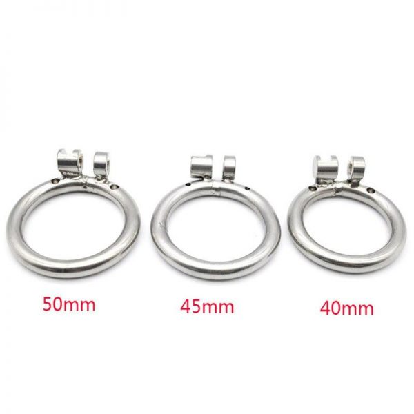 Cage de Chasteté Métal <br> Soumission Prolongé 28mm – Image 2