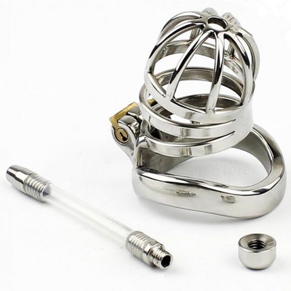 Cage de Chasteté Homme - Acier - Infinity S – Image 3