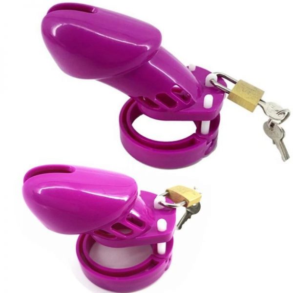 Cage de Chasteté Plastique GB 6000 Violet