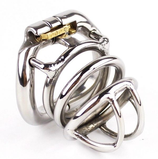 Cage de Chasteté Métal - Petite & Minable