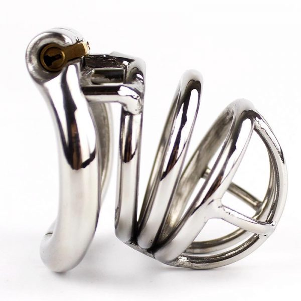 Cage de Chasteté Métal - Petite & Minable – Image 2
