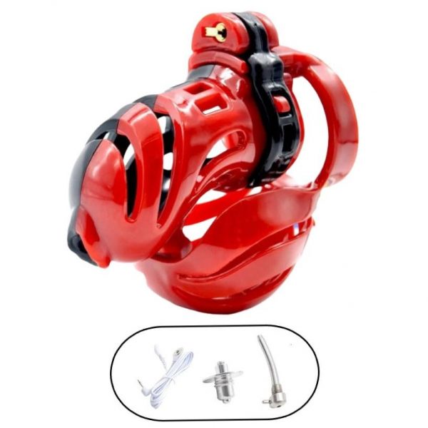 Cage de Chasteté Résine GBX Rouge
