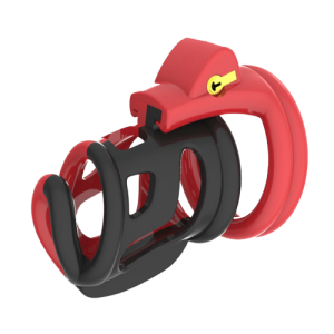 Cage de Chasteté Plastique <br /> Le gouffre Rouge