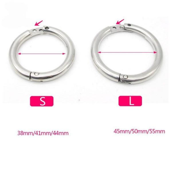 Cage de Chasteté Silicone <br /> Démonia Rouge – Image 3