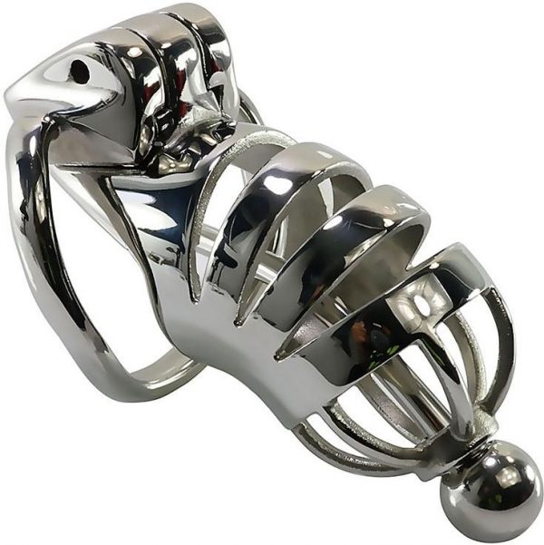 Cage de Chasteté Homme - Métal - Panthère L