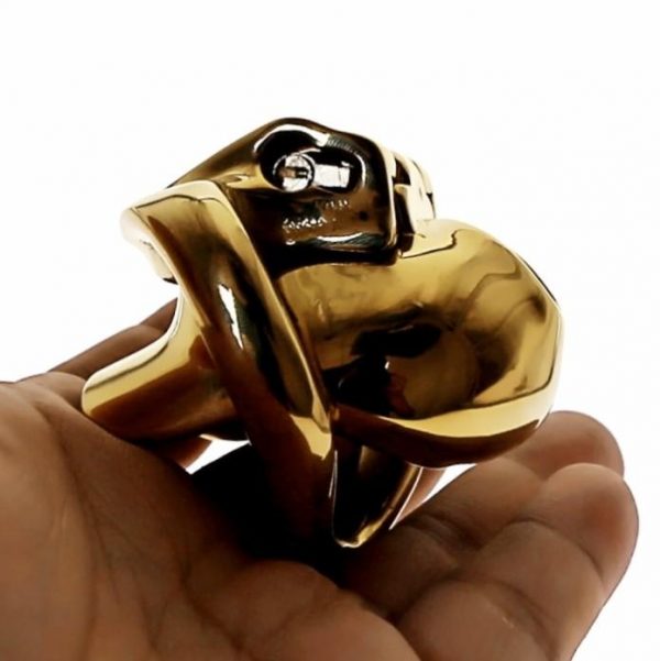 Cage de Chasteté Homme - Métal - Master Gold