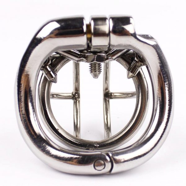 Cage de Chasteté Métal <br /> Petit Sexe – Image 6