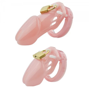 Cage de Chasteté Plastique <br /> GB 6000 Rose
