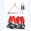 Balançoire sexuelle en métal et nylon rouge/noir avec triangle en acier (Kit) – Image 2