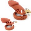 Cage de Chasteté Silicone CB 6000 Marron