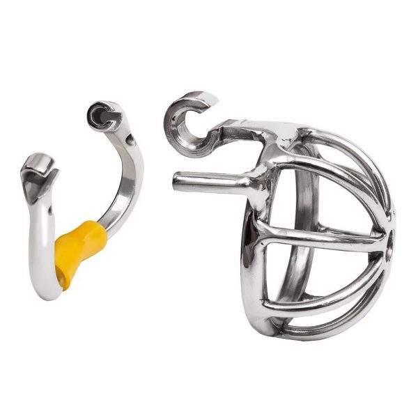 Cage de Chasteté Courte - Métal - MiniKiss – Image 2