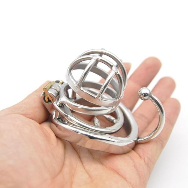 Cage de Chasteté Métal - Homme - Moon S – Image 2
