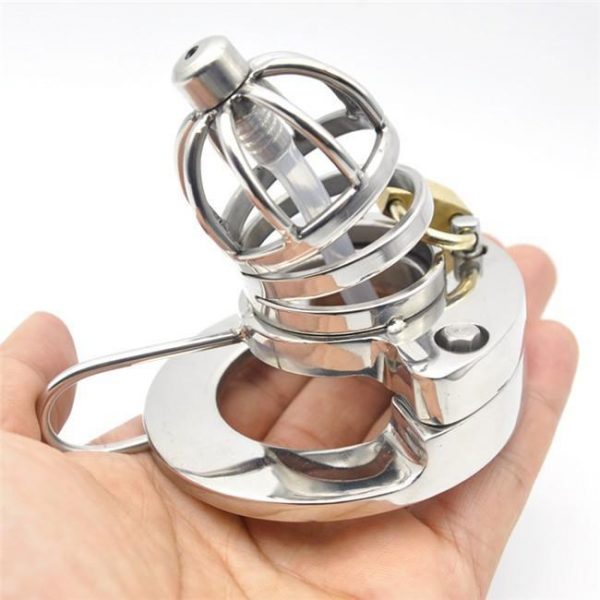 Cage de Chasteté Métal - Homme - Le Nichoir M – Image 4