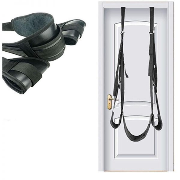Balançoire sexuelle de porte en cuir