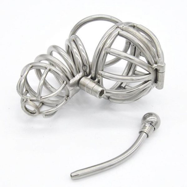 Cage de Chasteté Homme - Acier - La Geôle S – Image 3