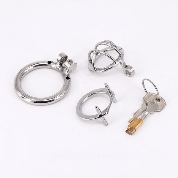 Cage de Chasteté Serrure - Métal - Tiny-space – Image 4