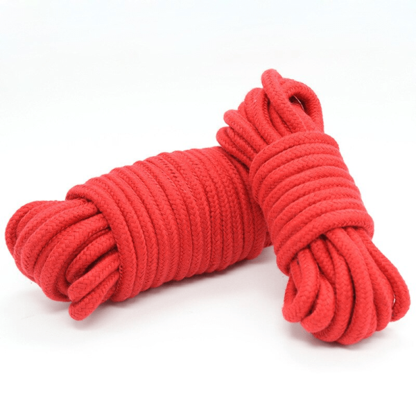 corde coton 5m rouge