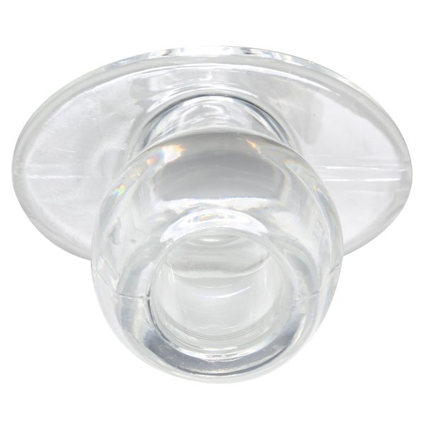 Ass Tunnel Plug Silicone Transparent Extra-Large 9 x 7 cm – Image 3