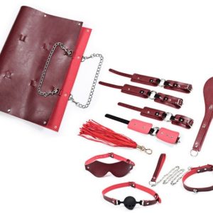 Coffret BDSM 8 Pièces Fantasm Rouge