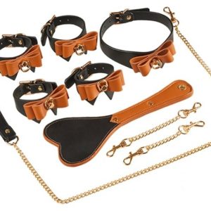 Coffret Bondage SM Butler Noir-Marron