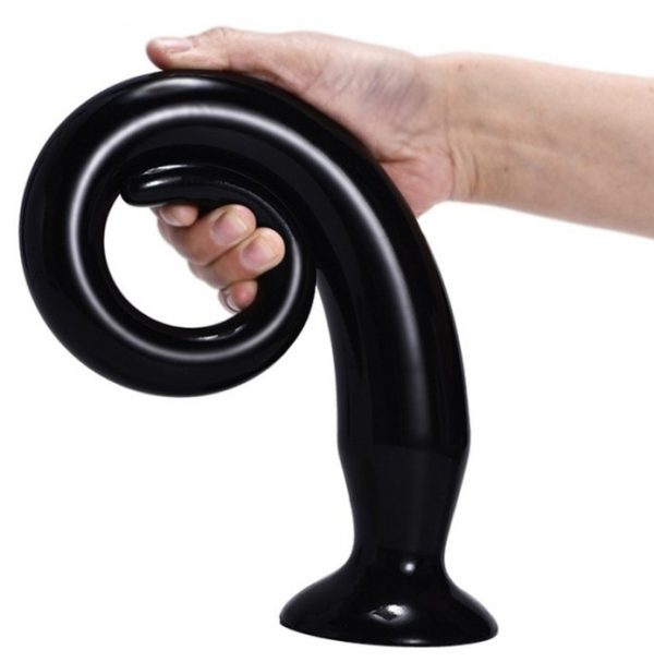 Gode Tail Flex S 30 x 3.5 cm Noir – Image 2