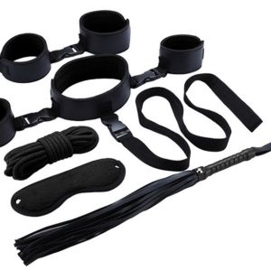 Kit Bondage Néoprène 6 pièces