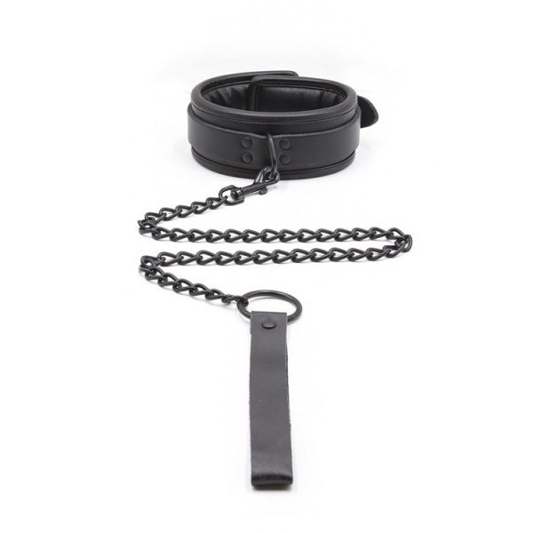 Kit Collier Laisse + Menottes Noir – Image 3