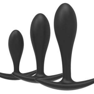 Kit de 3 mini plugs Training Curve Noirs