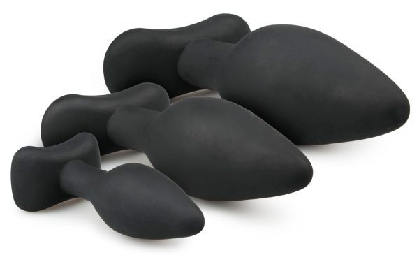 Kit de 3 plugs silicone Rocket Noirs – Image 3