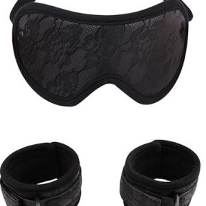 Kit Masque et Menottes Dentelle