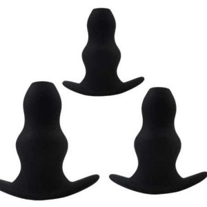 Kit Plug Tunnel Rippled x3