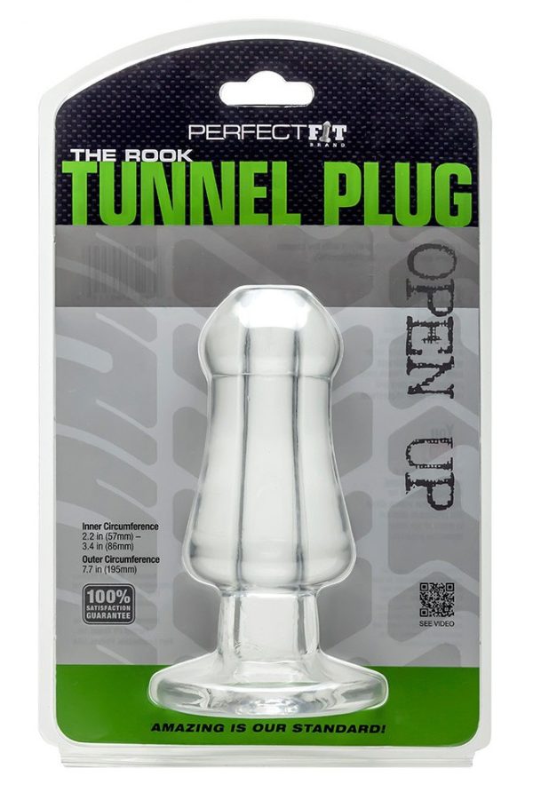 Plug avec Tunnel The Rook 15 x 6 cm Transparent – Image 2