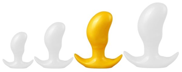 Plug Bean L 15 x 6.5cm Jaune