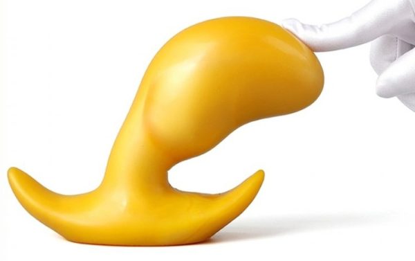 Plug Bean M 13 x 5.5cm Jaune – Image 2