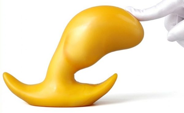 Plug Bean XL 18 x 7.5cm Jaune – Image 2