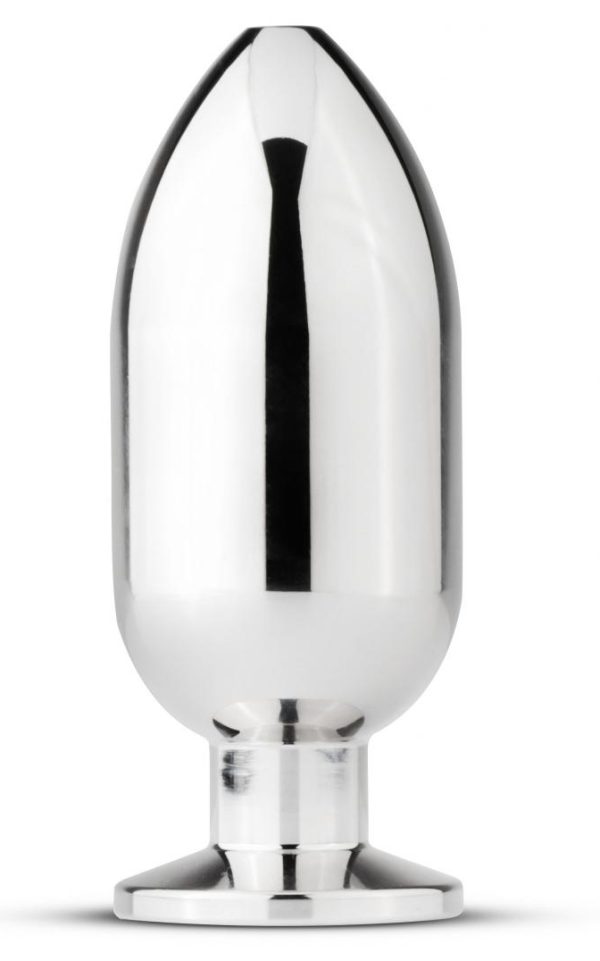 Plug en métal percé Butt Oval 9 x 3.7 cm