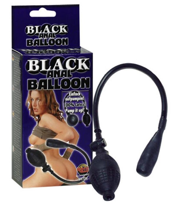 Plug gonflable Ballon Noir – Image 2
