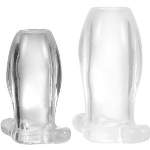 Plug Tunnel Anal Nymbus Transparent  7 x 4 cm