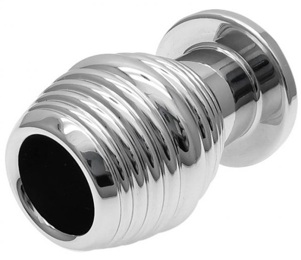 Plug Tunnel en métal Thread Hollow S 6 x 4 cm – Image 2