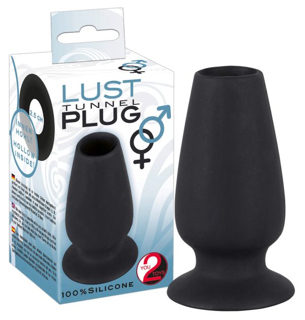 Plug Tunnel en silicone Lust 10 x 5cm – Image 2