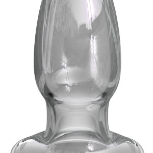 Plug tunnel en verre Large Gaper 9 x 4 cm - Ouverture 2cm
