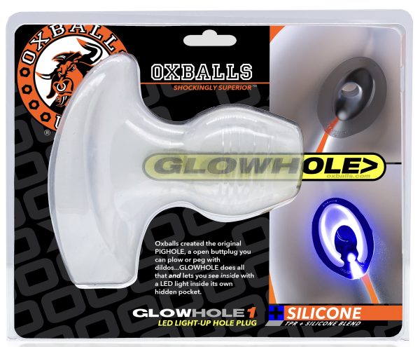 Plug Tunnel Lumineux Oxballs GlowHole 1 - 7 x 5cm – Image 2