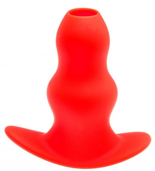 Plug Tunnel Stretch Rouge Medium 13 x 6.4cm – Image 2