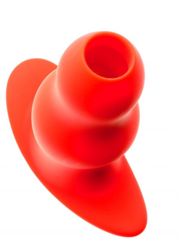 Plug Tunnel Stretch Rouge Medium 13 x 6.4cm – Image 3
