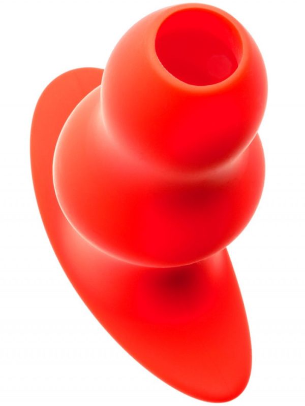 Plug Tunnel Stretch Rouge Extra large 16 x 7.5cm – Image 3